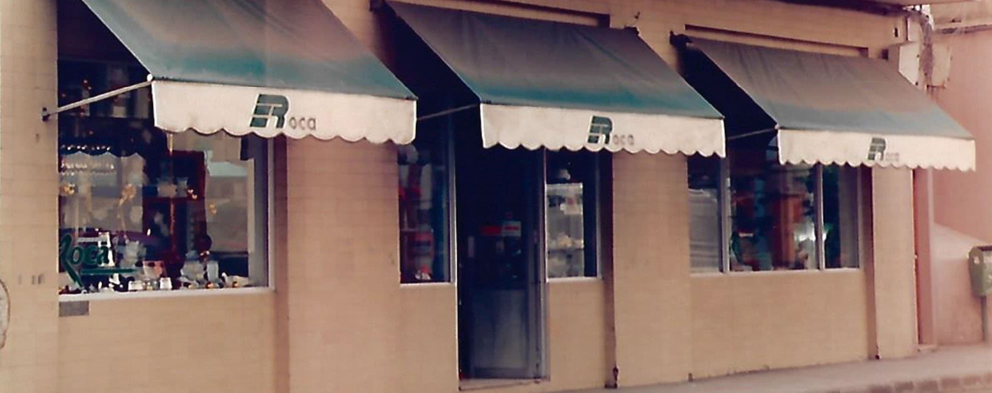 Almacén inicial en 1972