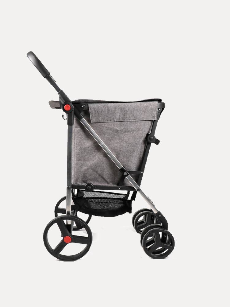 Carro Compra Bask Gris