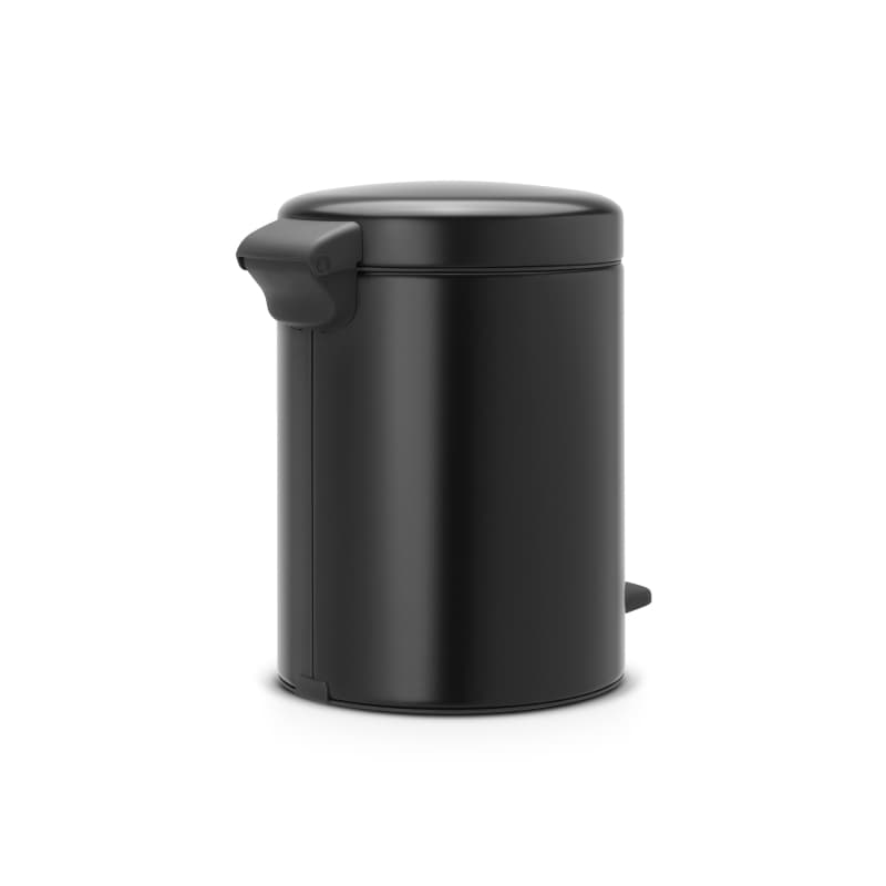 Cubo C/Pedal Negro Mate - Vista 3