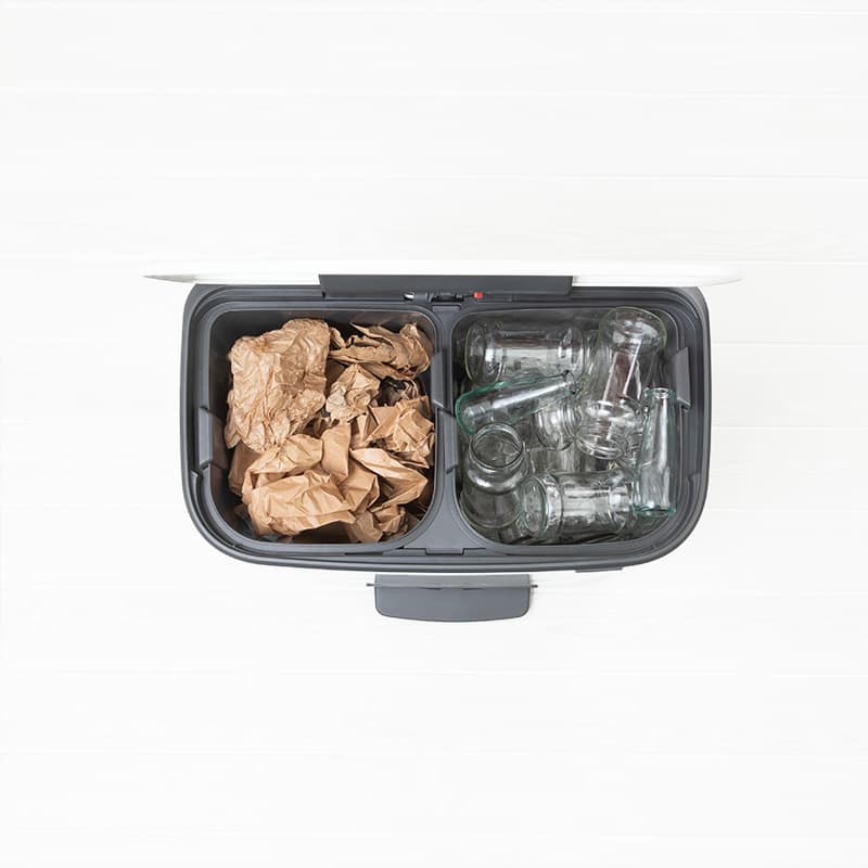 Cubo Bo Touch Bin Blanco vista 2