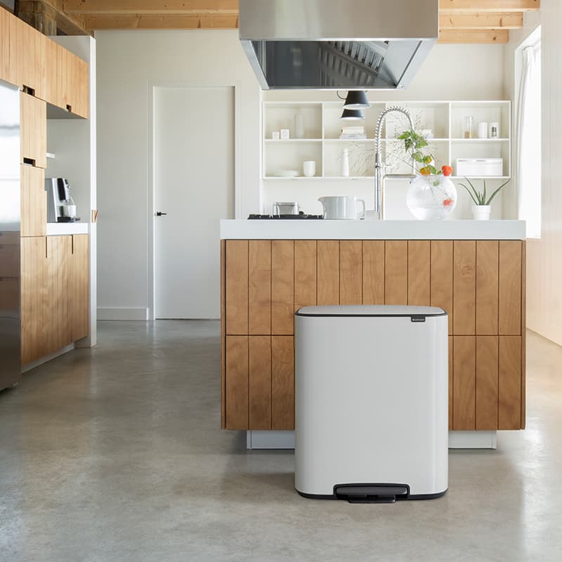 Cubo Bo Touch Bin Blanco - Vista 3