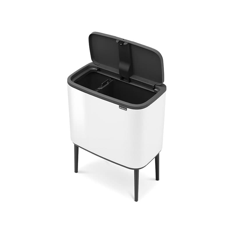 Cubo Bo Touch Bin Blanco vista 2