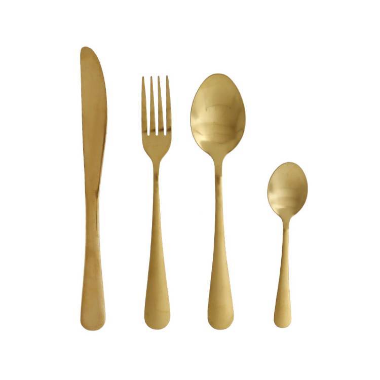 Cubertería Gold