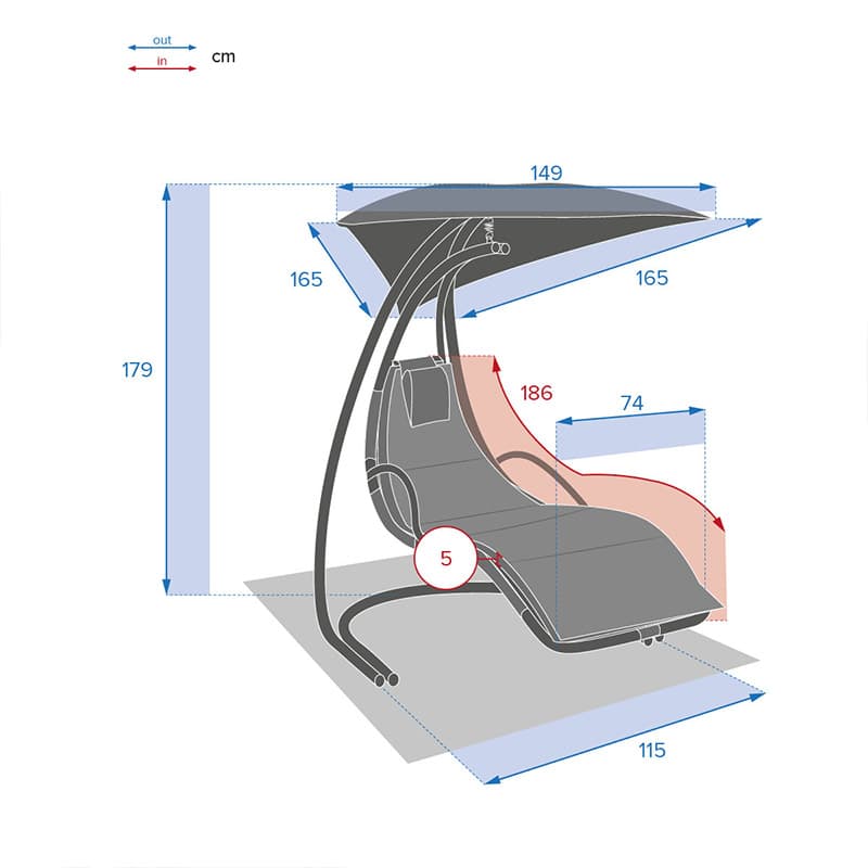 Balancín Colgante Majorca - Vista 4