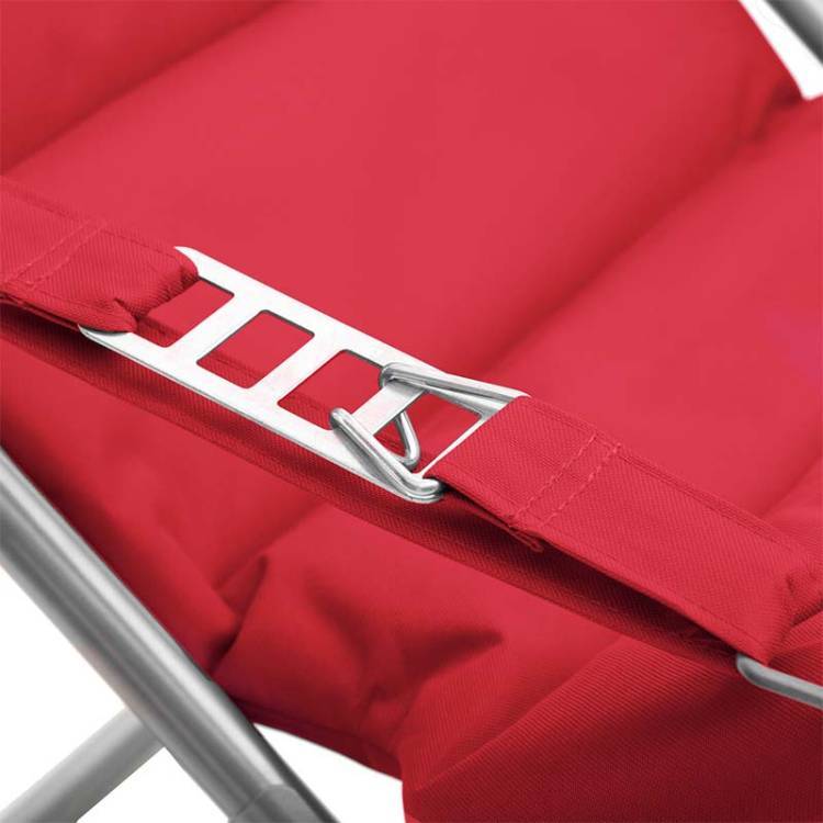 Tumbona Milos Roja vista 2