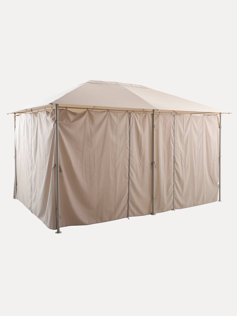 Cenador Santorini Gris vista 2