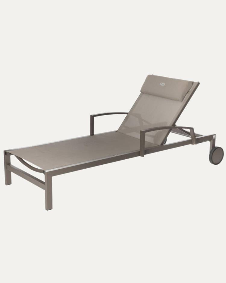 Tumbona Ocala Marrón