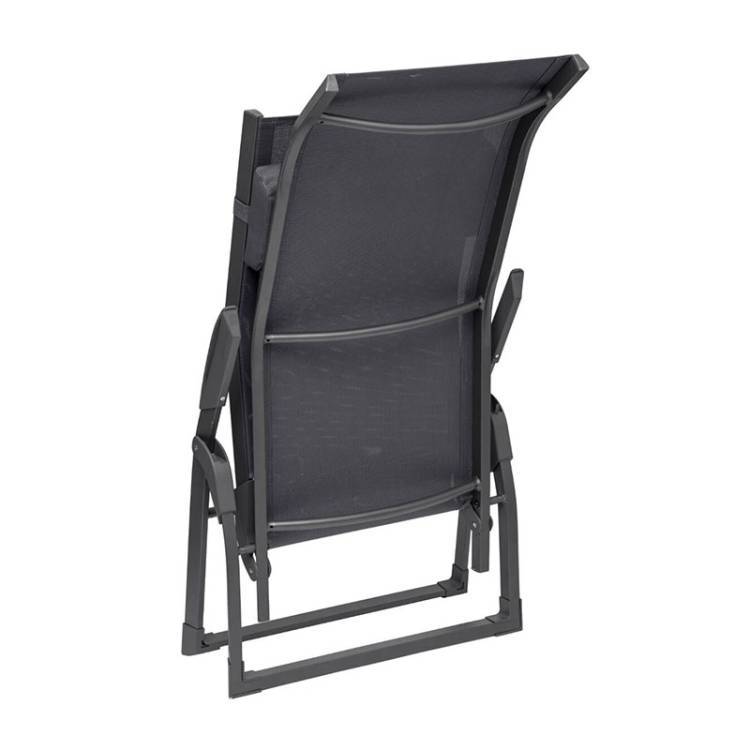 Tumbona Decima Gris vista 2