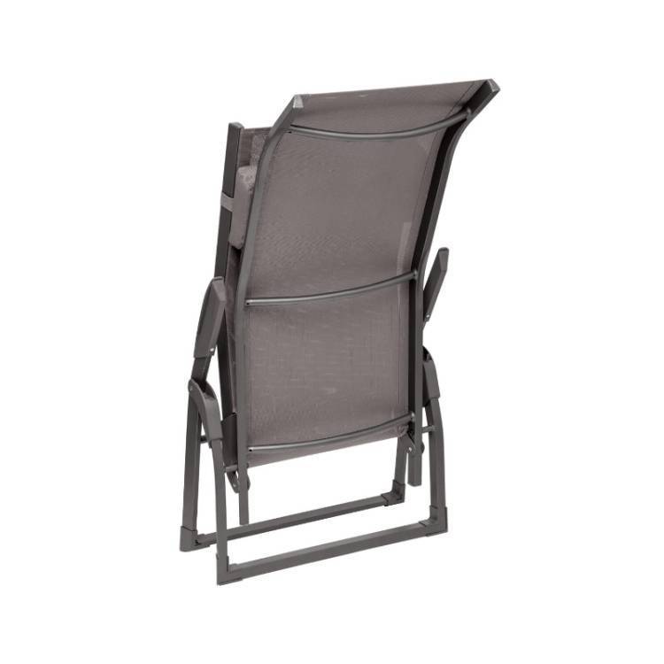 Tumbona Decima Marrón vista 2