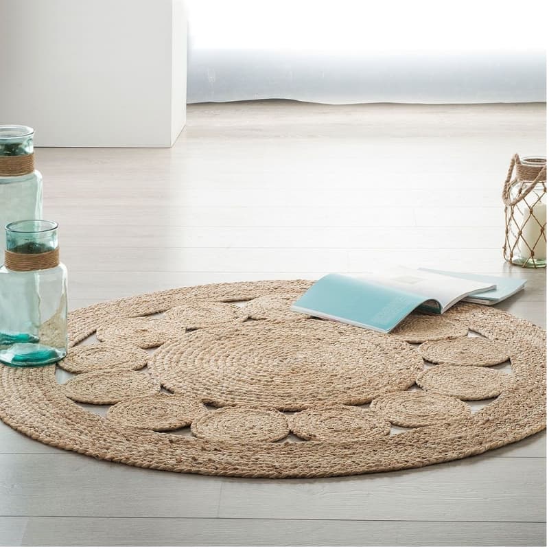 Alfombra Redonda Círculos - Vista 4