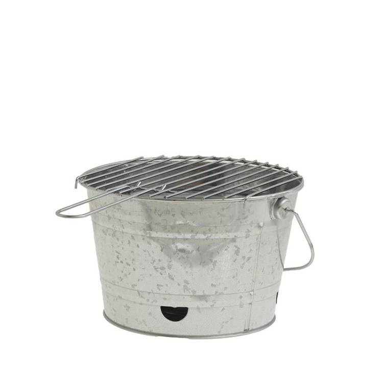 Barbacoa Cubo Zinc