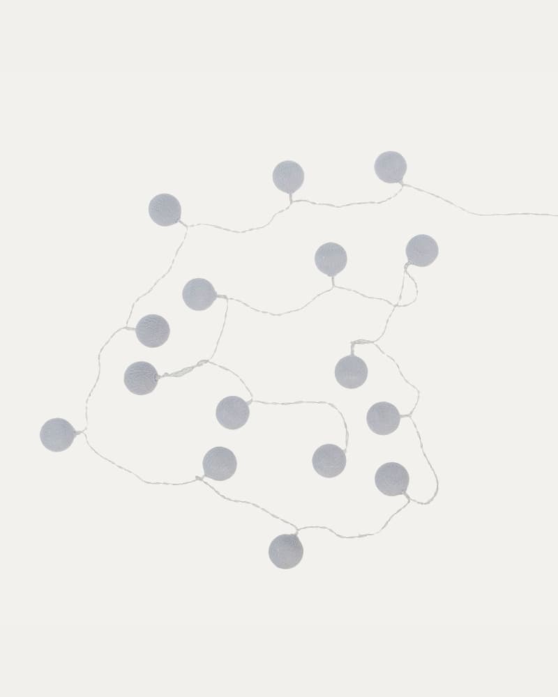 Guirnalda 16 Led Bola Bco