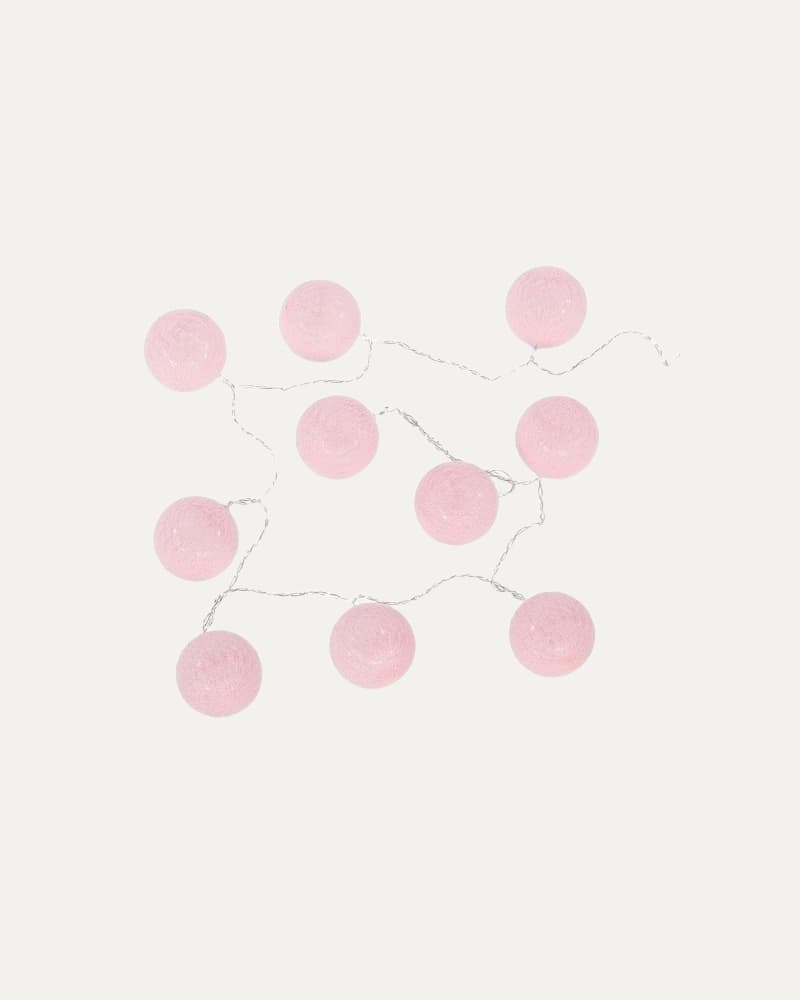 Guirnalda 10 Led Bola Ros