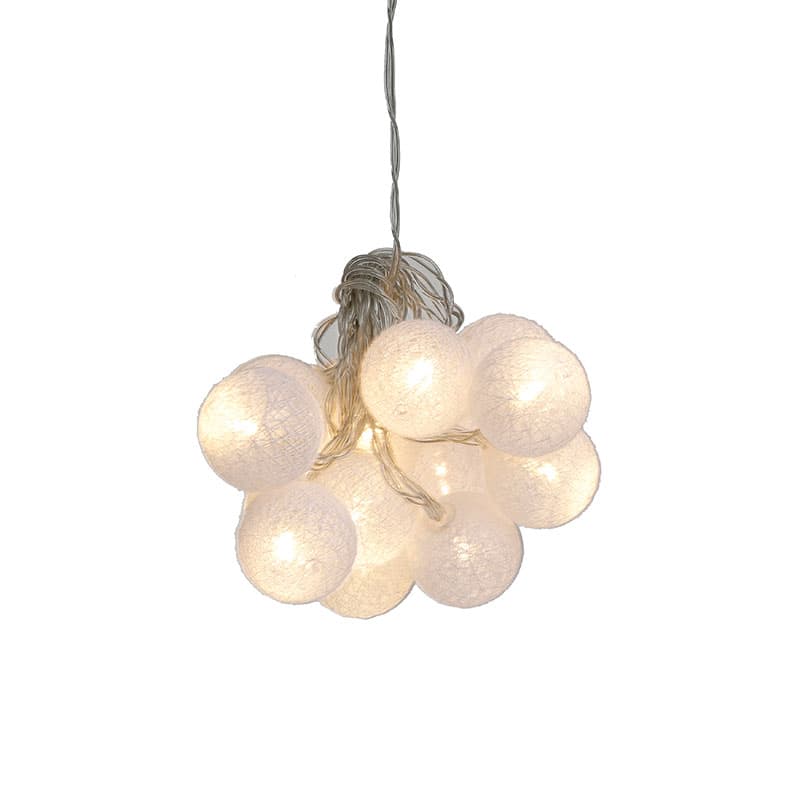 Guirnalda 10 Led Bola Bco - Vista 3