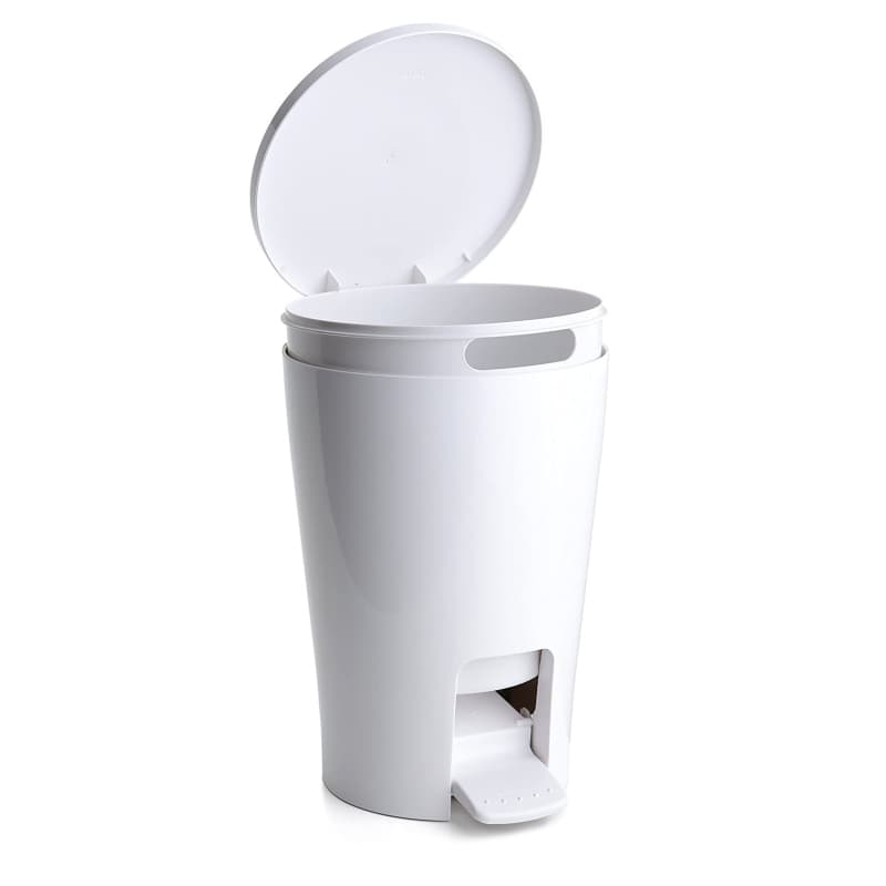 Papelera Baño Diabolo Bco vista 2