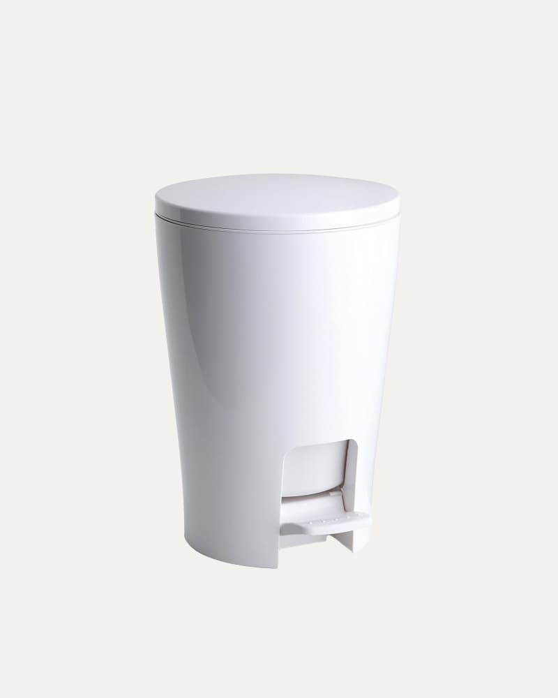 Papelera Baño Diabolo Bco
