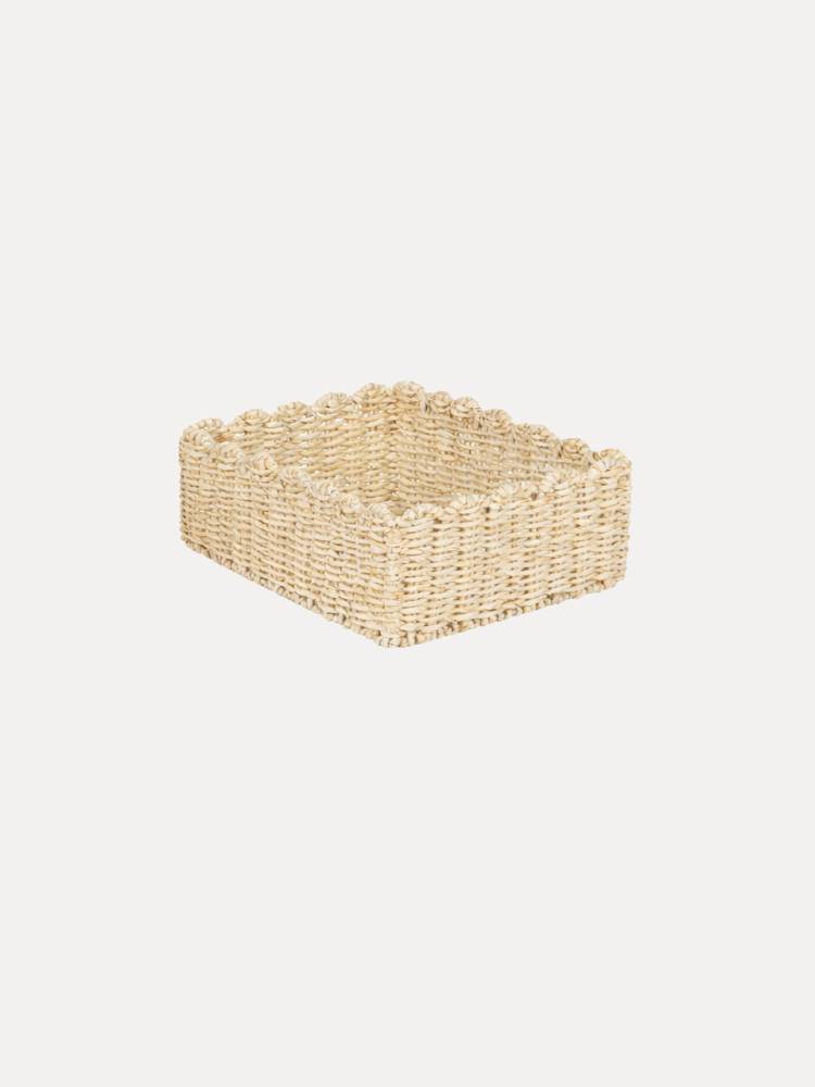 Cesta Cuerda Beige