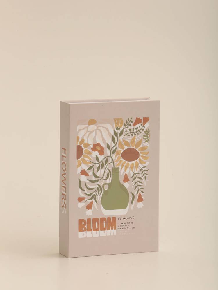Caja Libro Flor - Vista 3