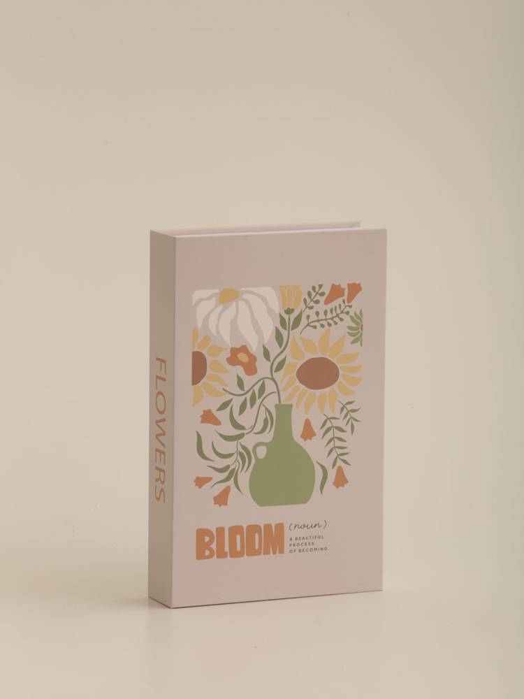 Caja Libro Flor