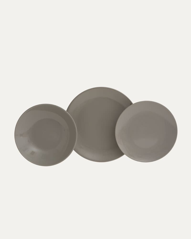 Vajilla Colorama Gris