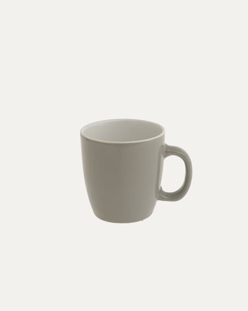 Jarro C/Asa Faience Gris