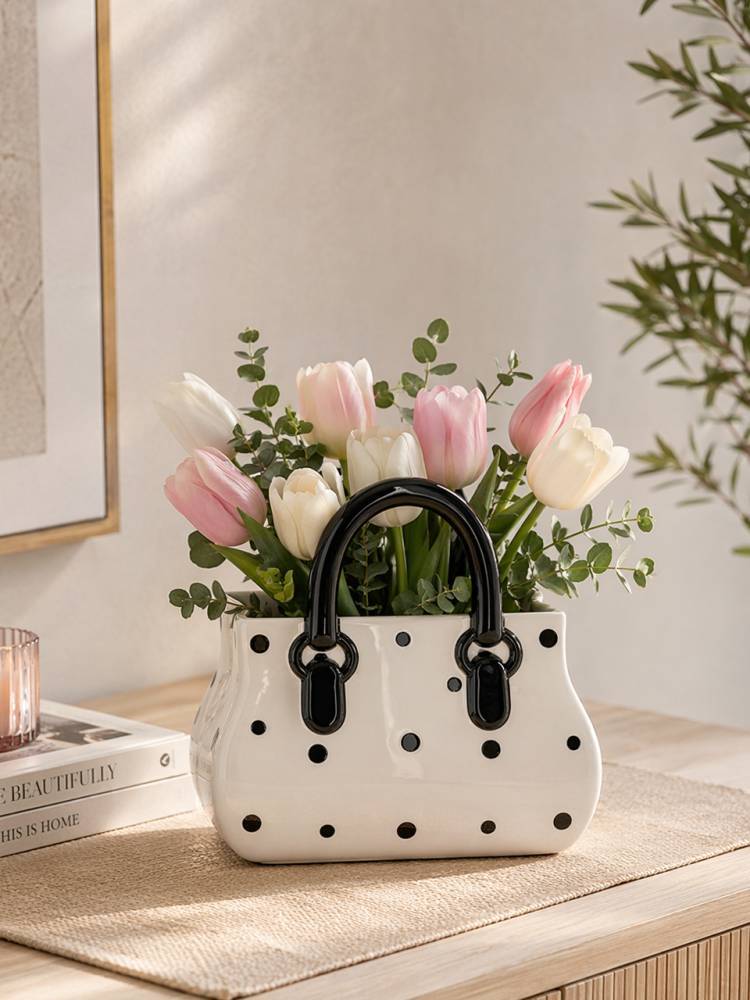 Jarrón Bolso - Vista 3