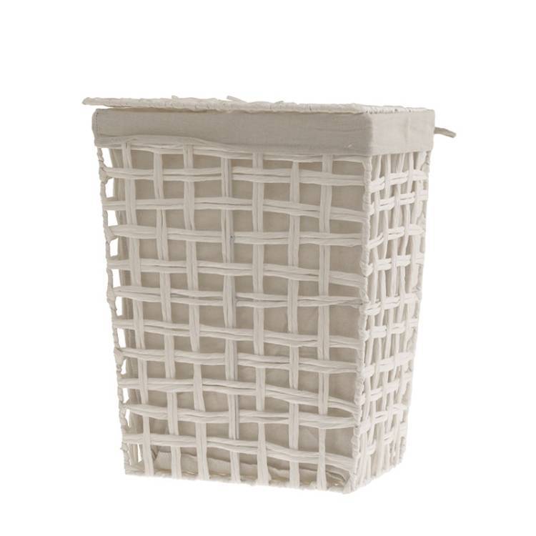 Cesta Ropa Blanco