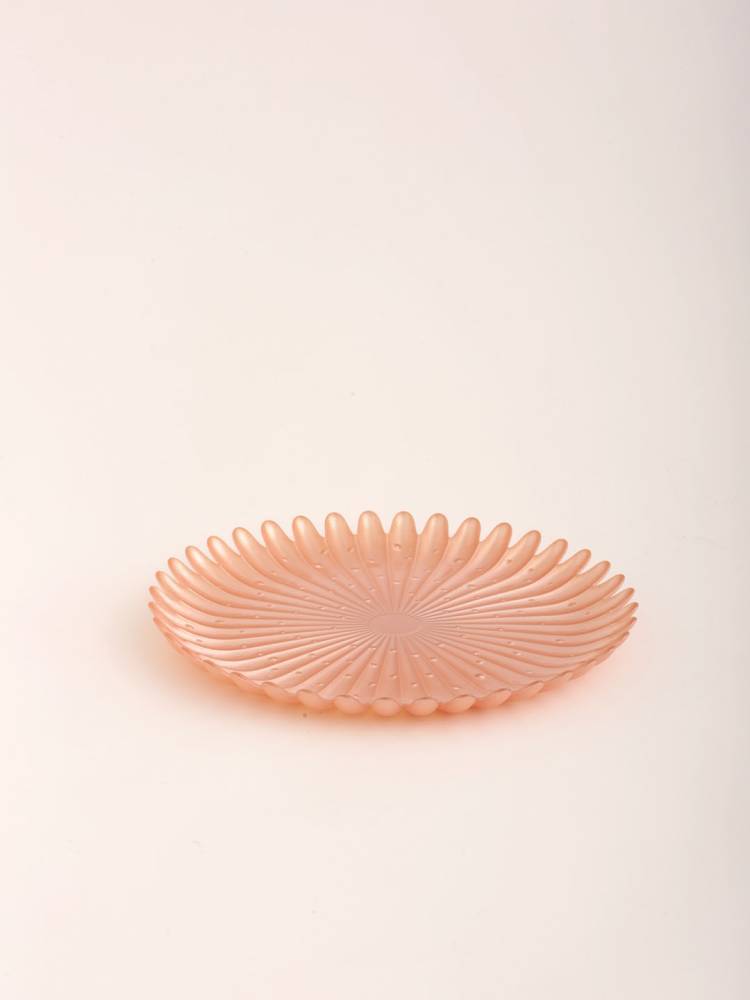 Plato Postre Flor