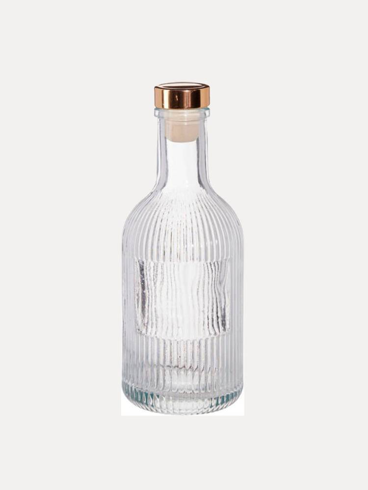 Botella Tapon Dorado