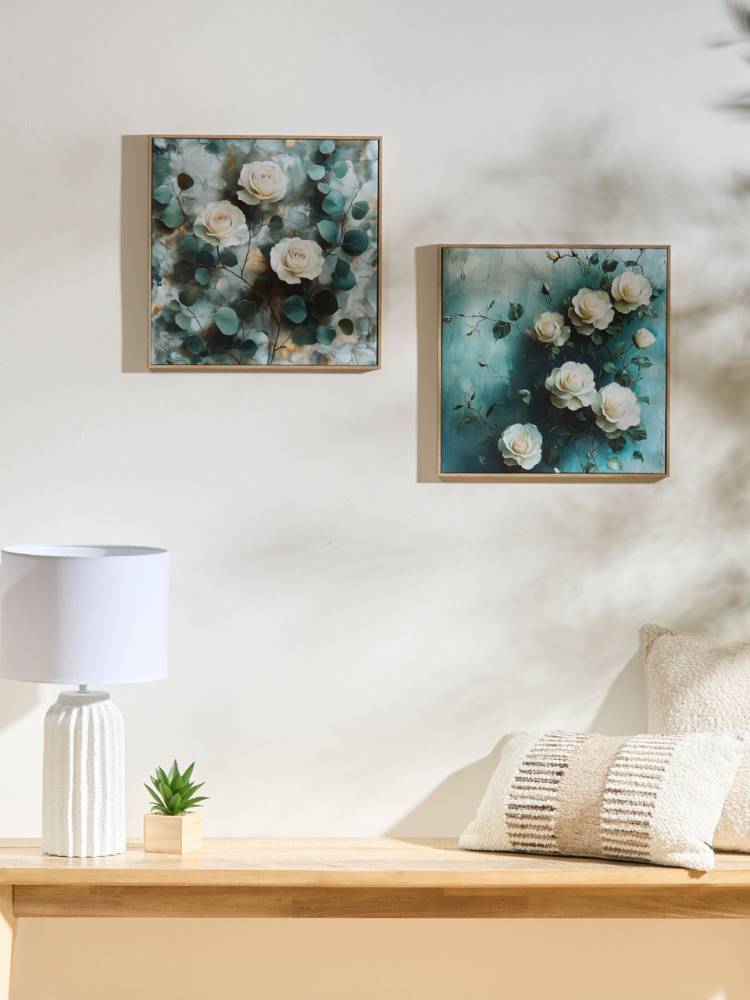 Cuadro Rosa - Vista 3