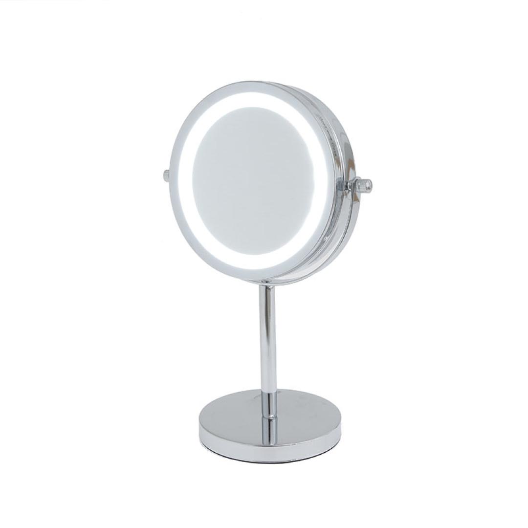 Espejo Aumento Pie Led vista 2