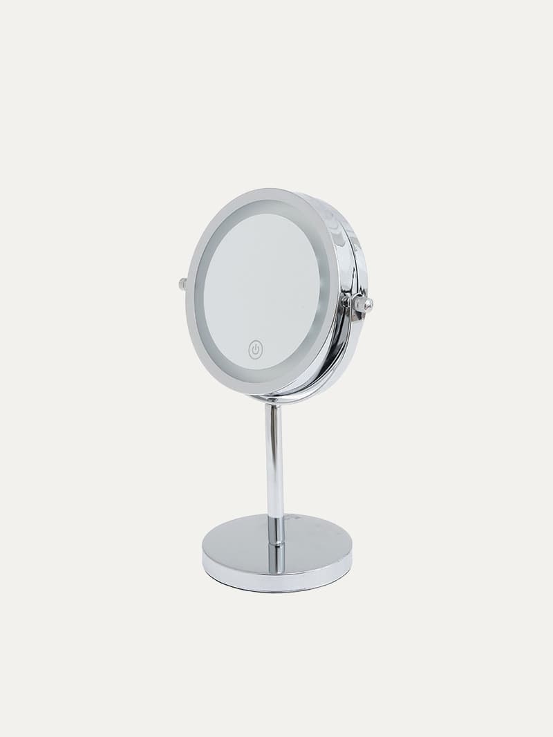 Espejo Aumento Pie Led