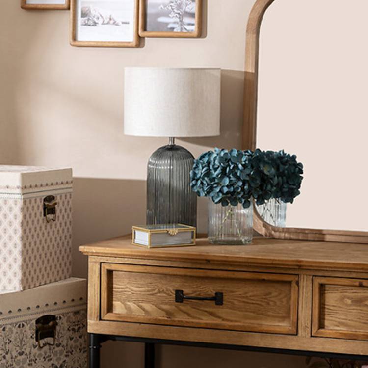 Jarrón Hortensias vista 2