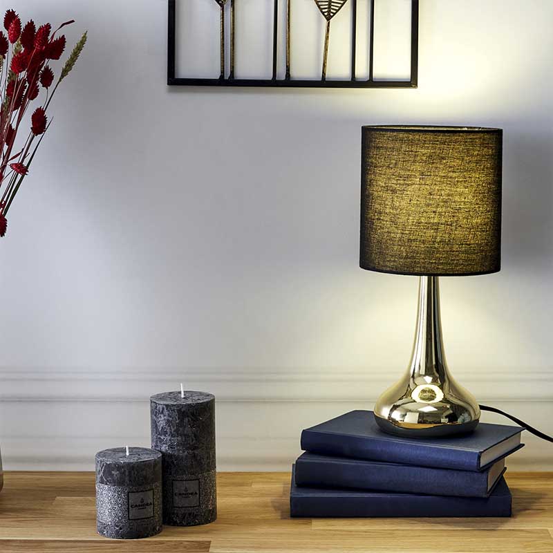 Lámpara Touch Negra - Vista 4