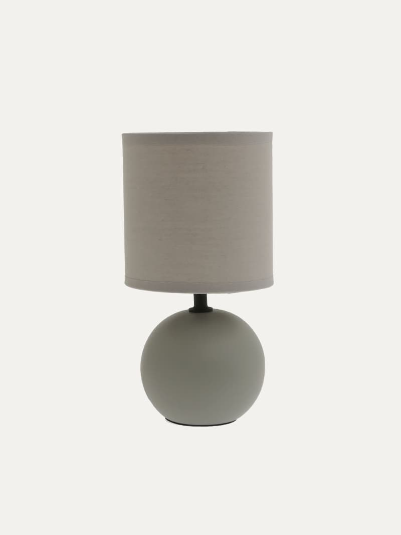 Lámpara Bola Gris Perla