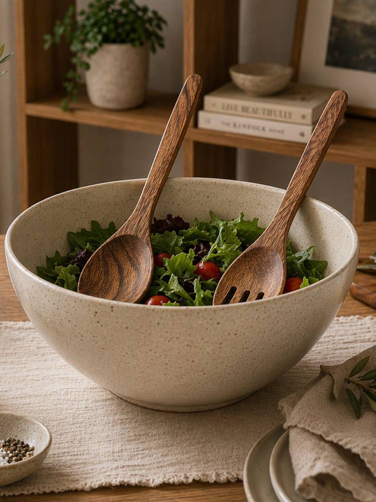 Cubiertos Ensalada Natura vista 2