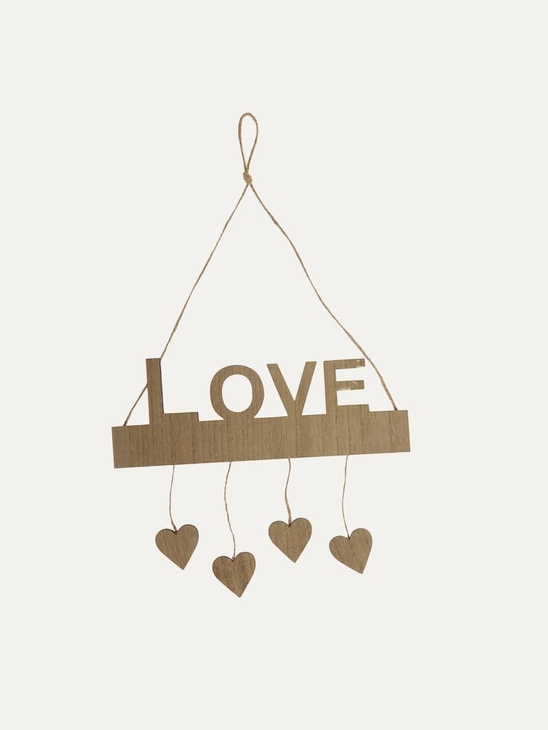 Adorno Colgante Text