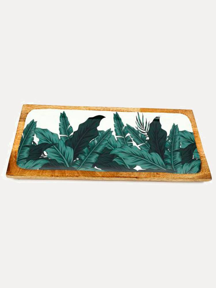 Plato Dec. Cabana Leaf