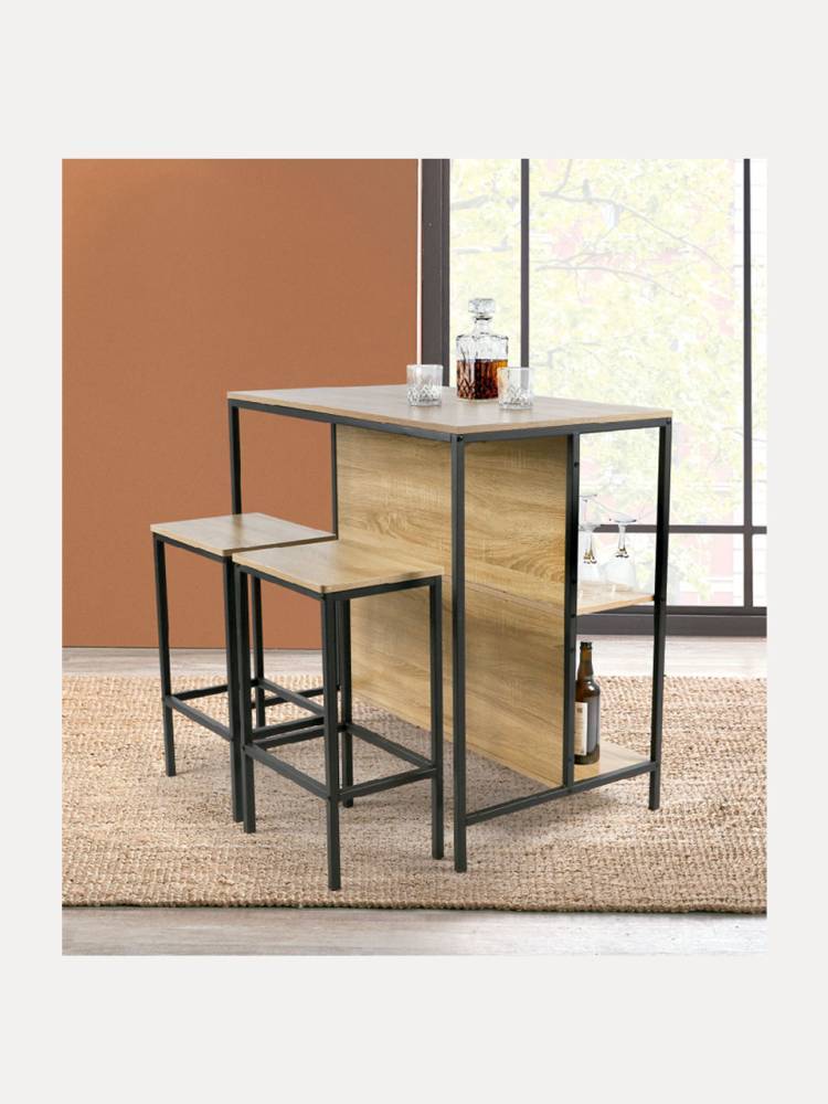 Mesa+Taburete Colorado vista 2