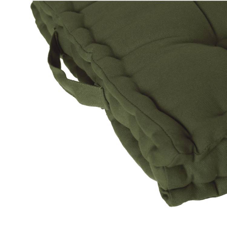 Cojín Suelo Kaki vista 2