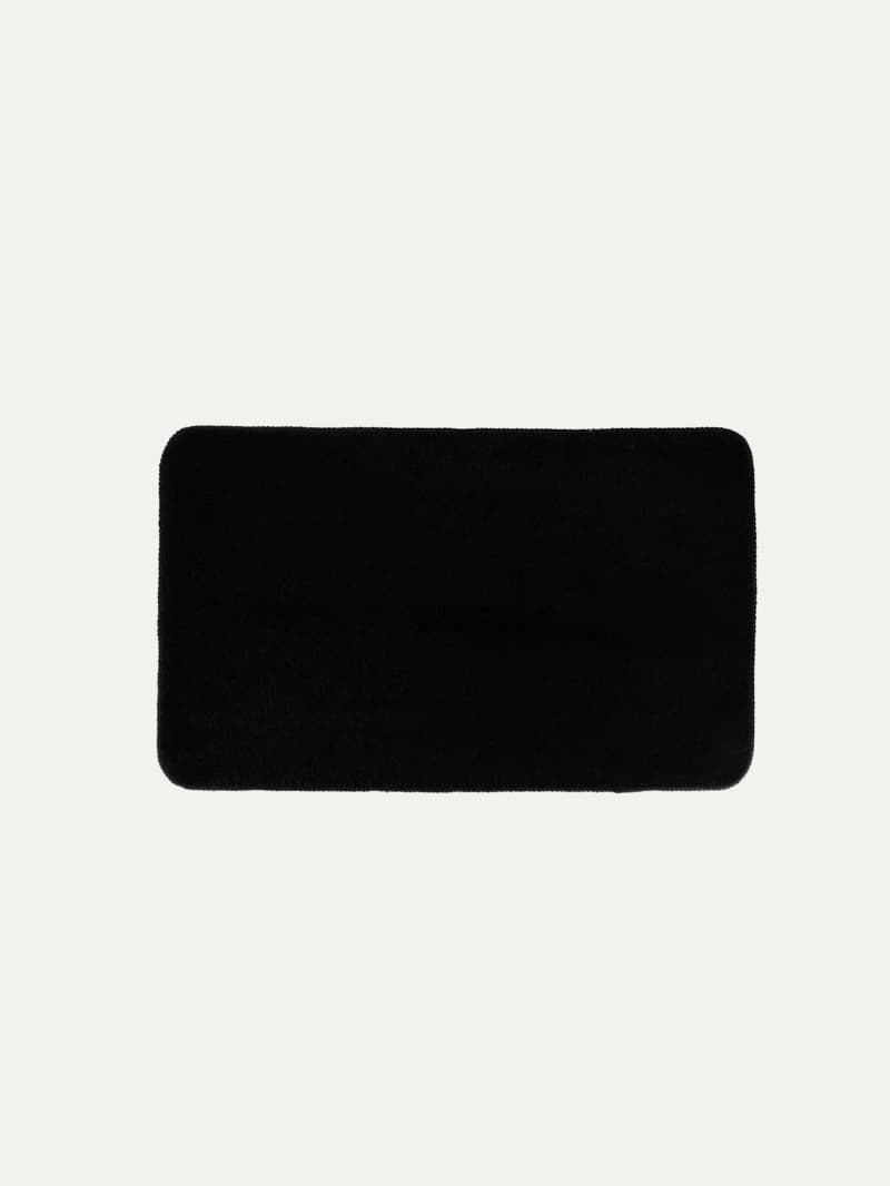 Alfombra Baño Negra