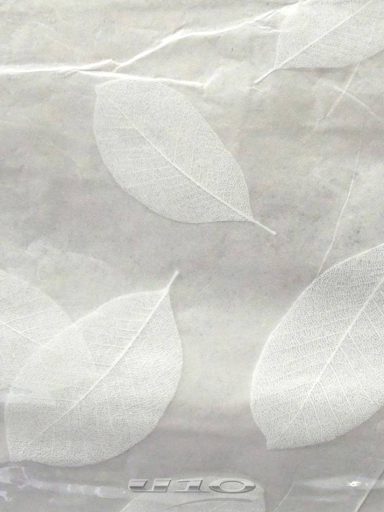 Mantel Hule Cristal Hojas