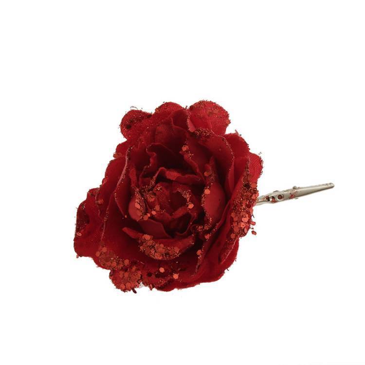 Rosa Clip Roja - Vista 3