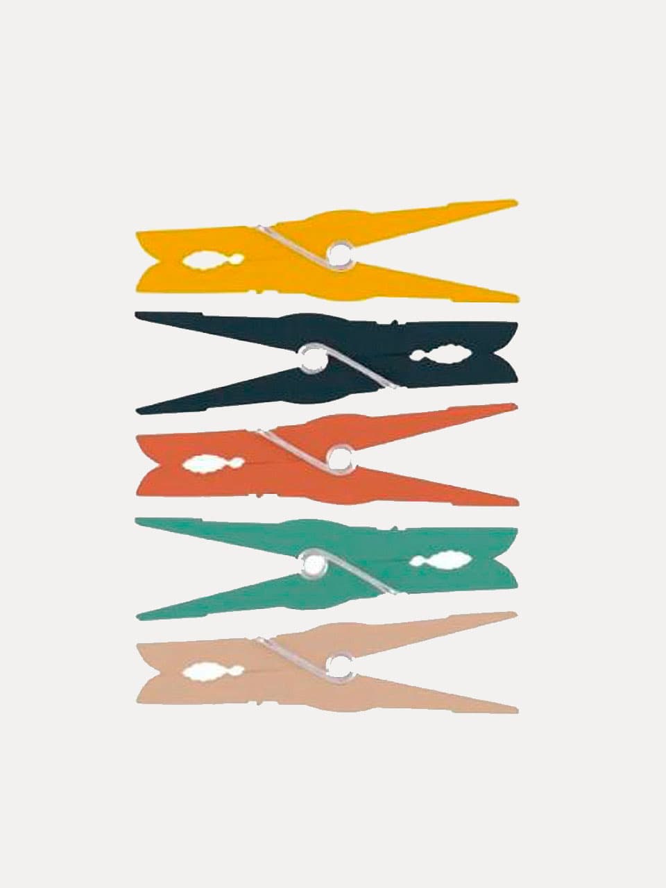 Juego Pinzas Ropa Surtida