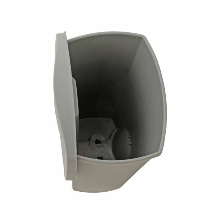 Cubo Pedal Gris vista 2