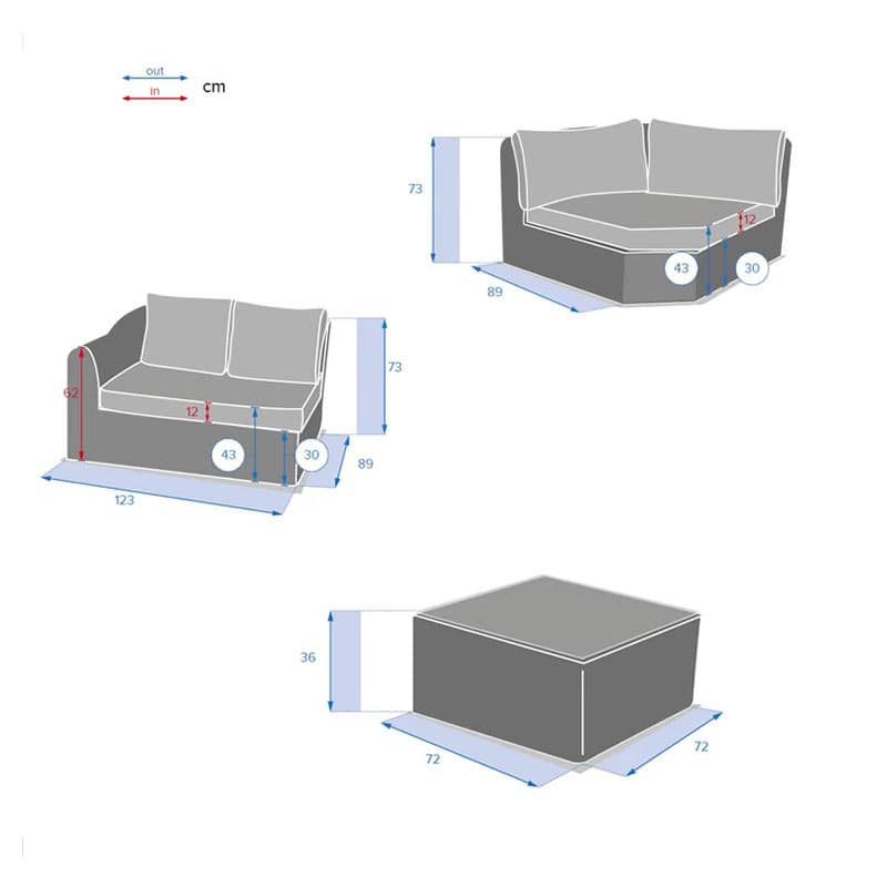 Conjunto Esquinero Mooréa - Vista 4