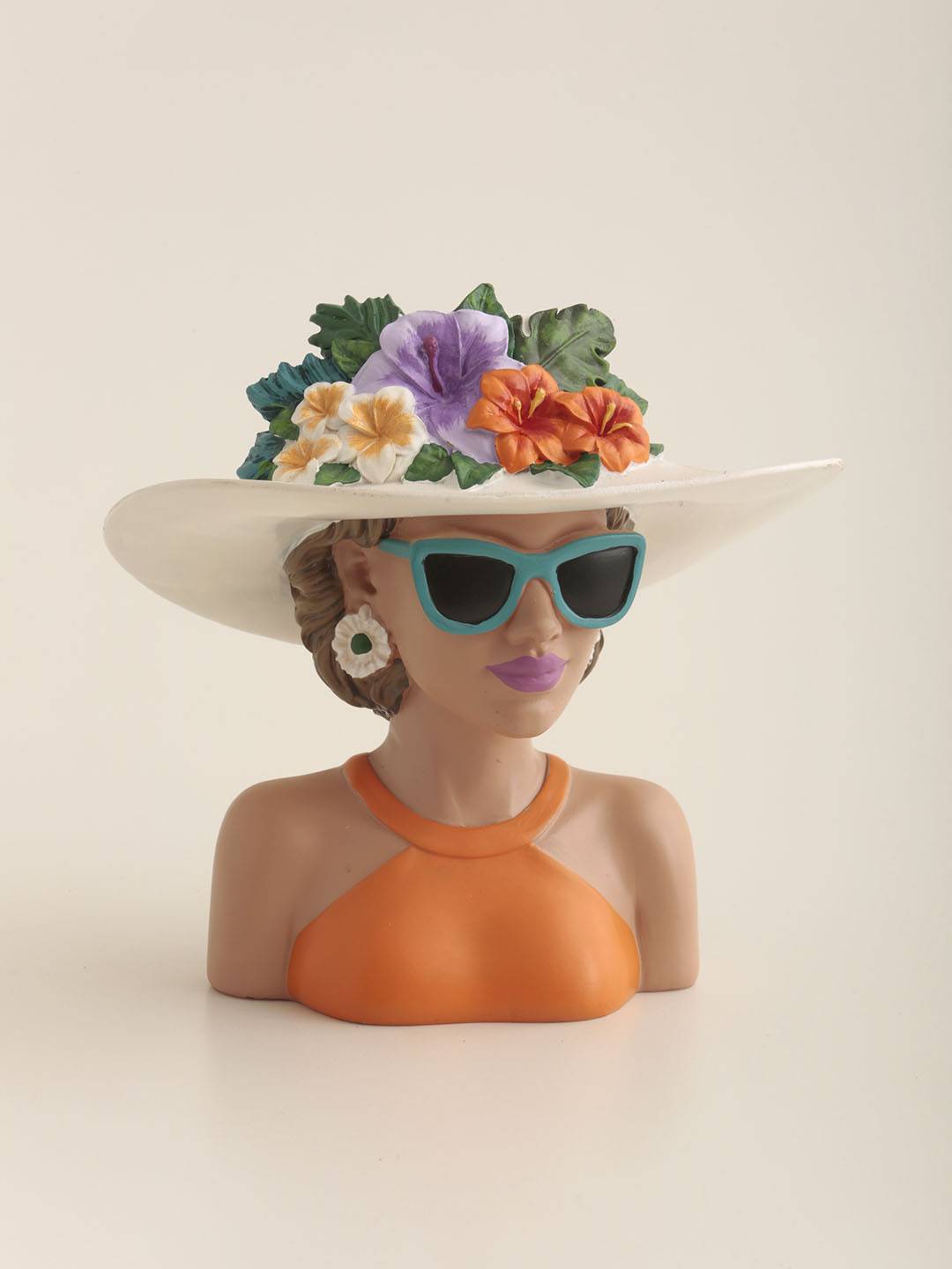 Macetero Mujer Tropical