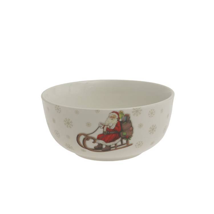 Bowl Papá Noel vista 2