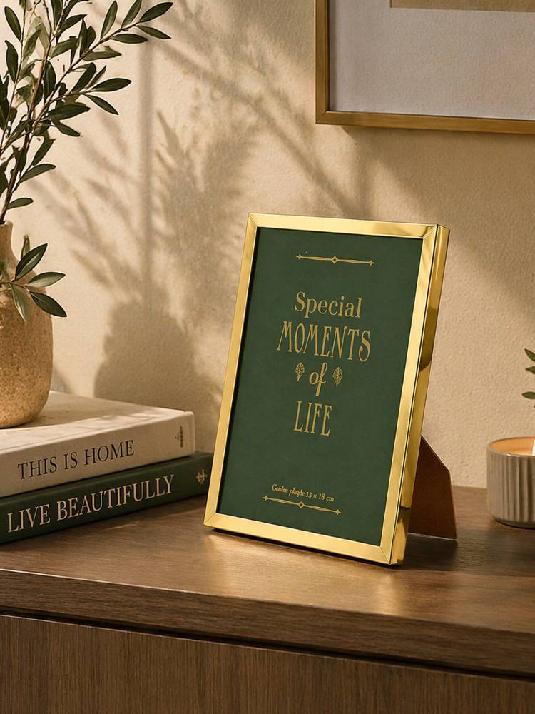 Portafoto Dorado vista 2