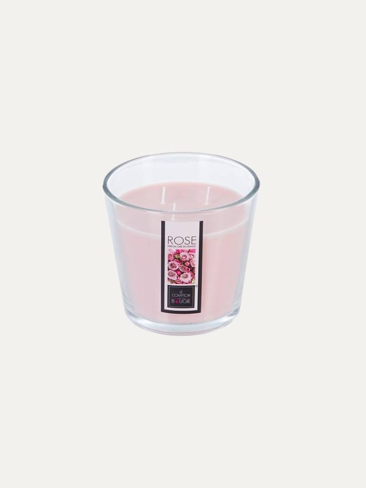 Vela E/Vaso Rosa